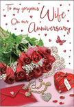 This anniversary card design feels like a quiet celebration laid out on a polished surface in a Forest Hill home, ready to be discovered at the start of a special day. A lush arrangement of red roses stretches diagonally across the composition, the blooms rich and velvety, their petals layered in deep, romantic spirals. The colour is a saturated crimson that instantly suggests devotion and passion, softened by the presence of delicate greenery tucked between the flowers. Subtle highlights along the petal edges make them appear freshly kissed by morning dew, as though the bouquet has just been delivered from a local florist after a walk up from Forest Hill station. Beneath the flowers, the surface seems to shimmer gently, reflecting tiny glints of light from the keepsakes arranged below. A heart-shaped locket lies open or slightly ajar, its smooth metal catching warm tones that echo the reds of the roses. Nearby, a string of fine pearls curves gracefully, adding a touch of vintage romance, like jewellery chosen for a special evening at a neighbourhood restaurant. Small jewel-like adornments are placed around these pieces, each one sparkling just enough to add interest without overwhelming the scene. A neatly folded envelope rests close by, hinting at tender words penned in private. Scattered across the composition are miniature hearts, some sparkling, some softly matte, creating a trail of affection leading the eye back to the roses. A single butterfly motif seems to flutter above or near the arrangement, suggesting transformation, renewal, and the ongoing growth of love. The palette of passionate reds, blush tones, and gentle metallic highlights creates a warm, intimate atmosphere, perfect for marking another shared year in the community spirit of Forest Hill.